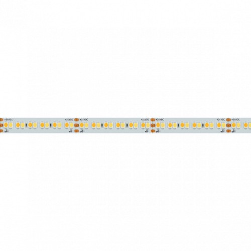 Светодиодная лента Arlight 19,2W/m 240LED/m 3528SMD теплый белый/белый 5M 025210(2)