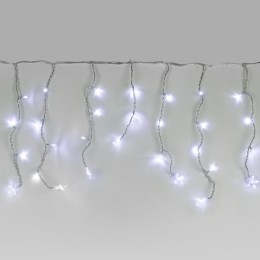 Гирлянда бахрома Eurosvet 100-002 белый 1,8*0,5м IP20