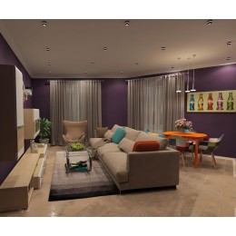 Влагозащищенный светильник Denkirs DK2404-BK