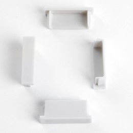 Заглушка без отверстия для профиля CAB252 (комплект 4шт) Feron LD384 48259