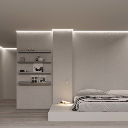 Алюминиевый профиль Arlight ARH-СEIL-S14-SHADOW-3000 WHITE 045554