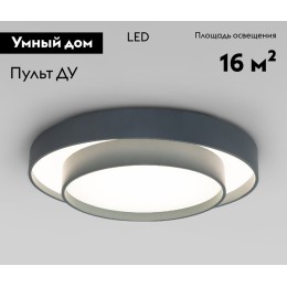 Потолочная люстра Eurosvet Force 90331/2 серый a065958