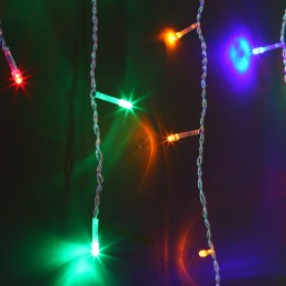 Гирлянда бахрома Eurosvet 100-001 мульти 1,8*0,5м IP20