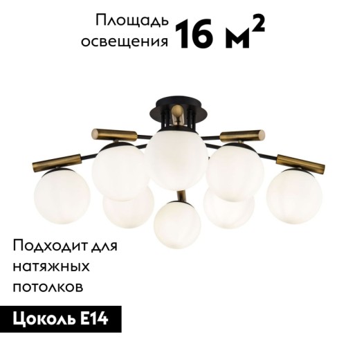 Потолочная люстра Freya Paolina FR5011CL-08B