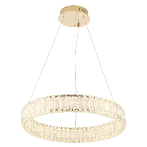 Подвесная люстра Crystal Lux MUSIKA SP50W LED GOLD