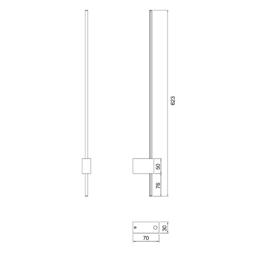 Бра Maytoni Technical Pars C070WL-L6GB3K