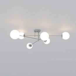 Потолочная люстра Eurosvet Netz 30181/6 хром Smart a062216