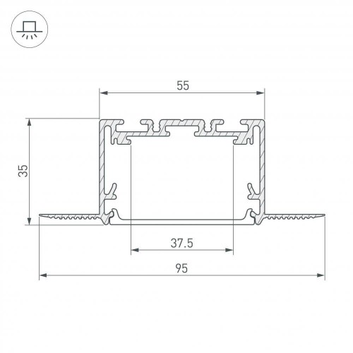Профиль Arlight 029507