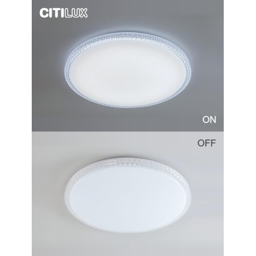 Потолочный светодиодный светильник Citilux Альпина Смарт CL718A100G