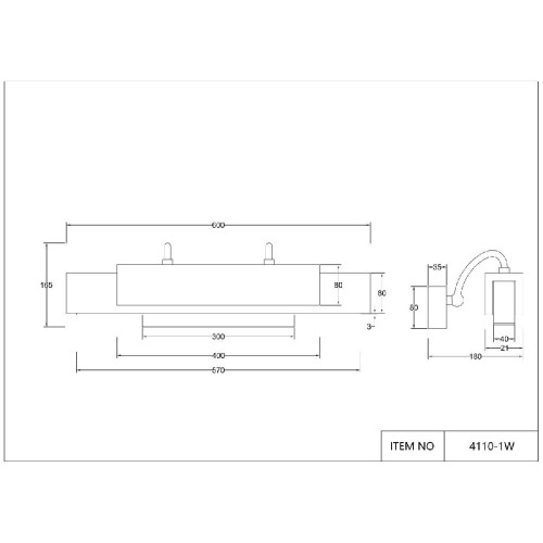 Настенный светильник Favourite Magestic 4110-1W