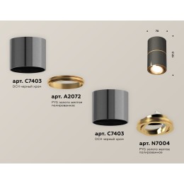 Потолочный светильник Ambrella Light Techno Spot XS7403080 (C7403, A2072, C7403, N7004)