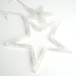 Светодиодная гирлянда бахрома Звезды Feron CL29 48613