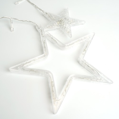 Светодиодная гирлянда бахрома Звезды Feron CL29 48613