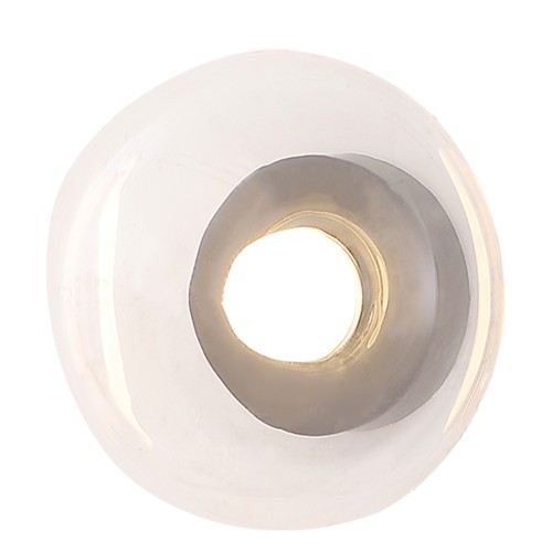 Настенный светильник Crystal Lux BOSQUE AP1 BLACK/TRANSPARENT