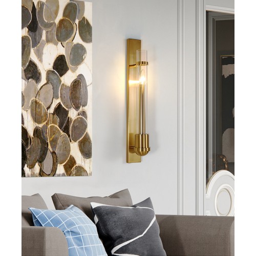 Настенный светильник Delight Collection Wall lamp 88042W brass