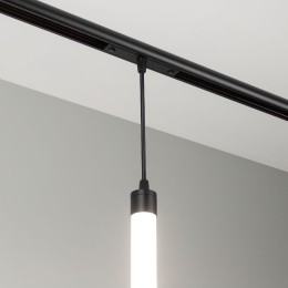 Трековый магнитный светильник Arlight MAG-ORIENT-TUBE-HANG-L500-7W Day4000 (BK, 360 deg, 48V) 041595