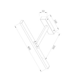 Подсветка для зеркал Maytoni Bris MIR008WL-L12W4K