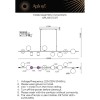 Подвесная люстра Aployt Klaudia APL.644.13.07
