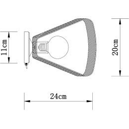 Бра Arte Lamp Maasym A7044AP-1BK