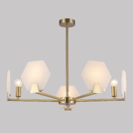Люстра на штанге Eurosvet Marble 60158/5 латунь Smart a065049