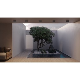 Уличный потолочный светильник Maytoni Ares O309CL-L10GF3K