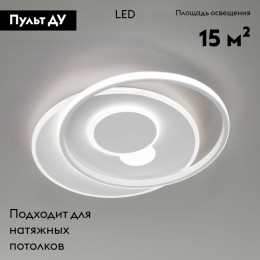 Потолочная люстра Eurosvet Caroline 90256/1 белый