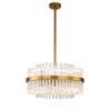 Люстра на штанге Delight Collection KG0907P-8A brass