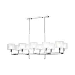 Люстра на штанге Crystal Lux MAESTRO SP-PL10 L1100 CHROME