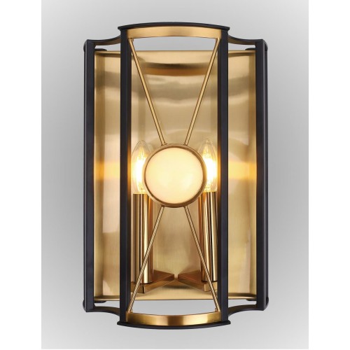Настенный светильник Crystal Lux Tandem AP2 Gold