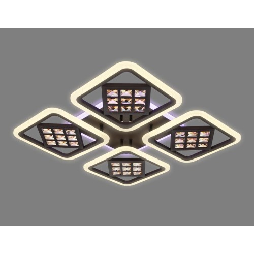 Потолочная светодиодная люстра Ambrella Light Acrylica Ice FA287