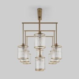 Потолочная люстра Eurosvet Inari 60144/10 золото Smart a061944