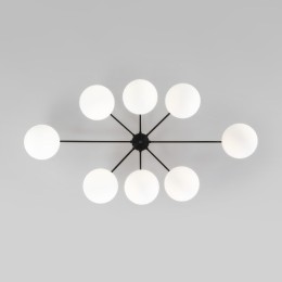 Потолочная люстра Eurosvet Opaline 70220/8 черный Smart a065767