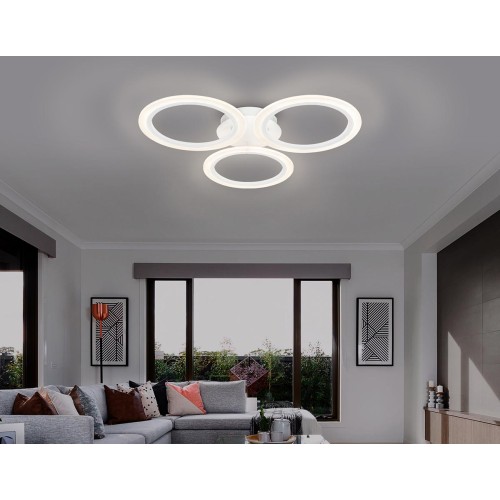 Потолочная светодиодная люстра Ambrella Light Acrylica Original FA4052