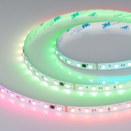 Светодиодная лента Arlight DMX-B60-10mm 24V RGB-PX6 (14 W/m, IP20, 5060, 5m) 039183