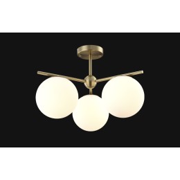 Люстра на штанге Crystal Lux FELIZ SP-PL3 BRONZE/WHITE