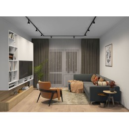 Шинопровод Denkirs DK Track Black TR1001-BK