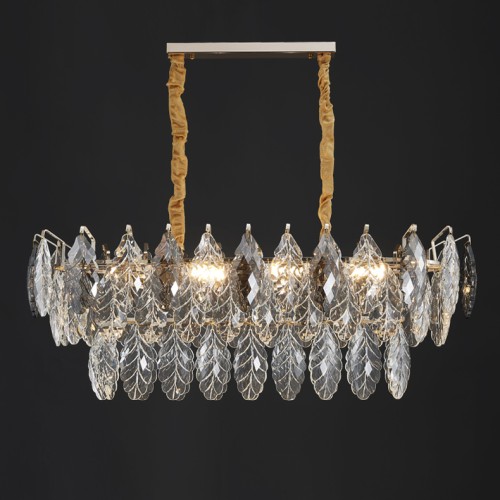 Подвесная люстра Delight Collection D8011P/L-800 gold/smoky