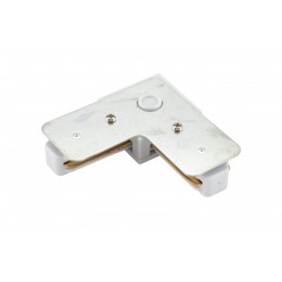 Коннектор L-образный Denkirs DK Track White TR1102-WH