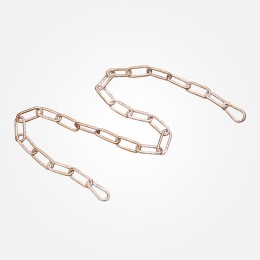 Цепь Eurosvet 1 м 10302 белый с золотом 00000073025