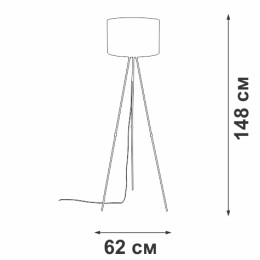 Торшер Vitaluce V2880-1/1P
