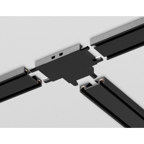 Коннектор T-образный для шинопровода Ambrella Light Magnetic Ultra Slim Track System GV1122