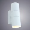 Уличный настенный светильник Arte Lamp Sonaglio A3302AL-2WH