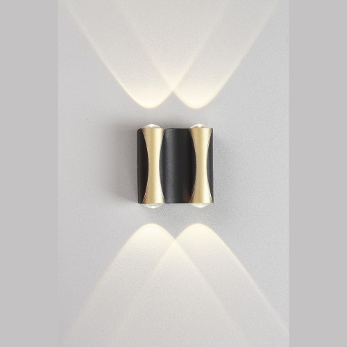 Уличный настенный светильник Crystal Lux CLT 022W2 BL-GO 4000K