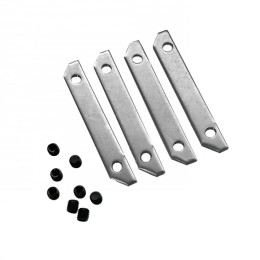 Соединитель прямой (комп. 4 соединителя+8 винтов) ST Luce Skyline 220 ST001.169.00