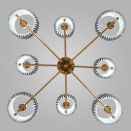 Люстра на штанге Eurosvet Notturno 60162/8 латунь Smart a065666