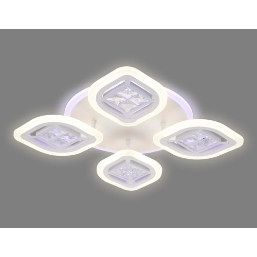 Потолочная светодиодная люстра Ambrella Light Acrylica Ice FA280