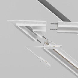 Угол-соединитель для трека Maytoni Technical Accessories for tracks Gravity TRA010CLS-42W
