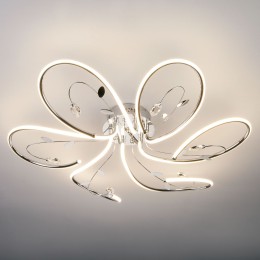 Потолочная люстра Eurosvet Venzel 90082/6 хром