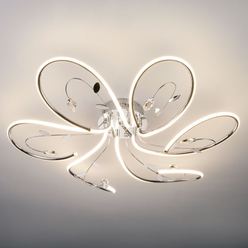 Потолочная люстра Eurosvet Venzel 90082/6 хром