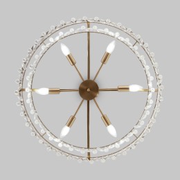 Подвесная люстра Eurosvet Sophie 60165/6 латунь Smart a065754